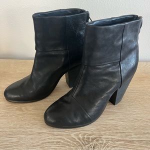 Rag & Bone Leather Booties
